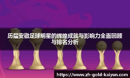历届安徽足球明星的辉煌成就与影响力全面回顾与排名分析